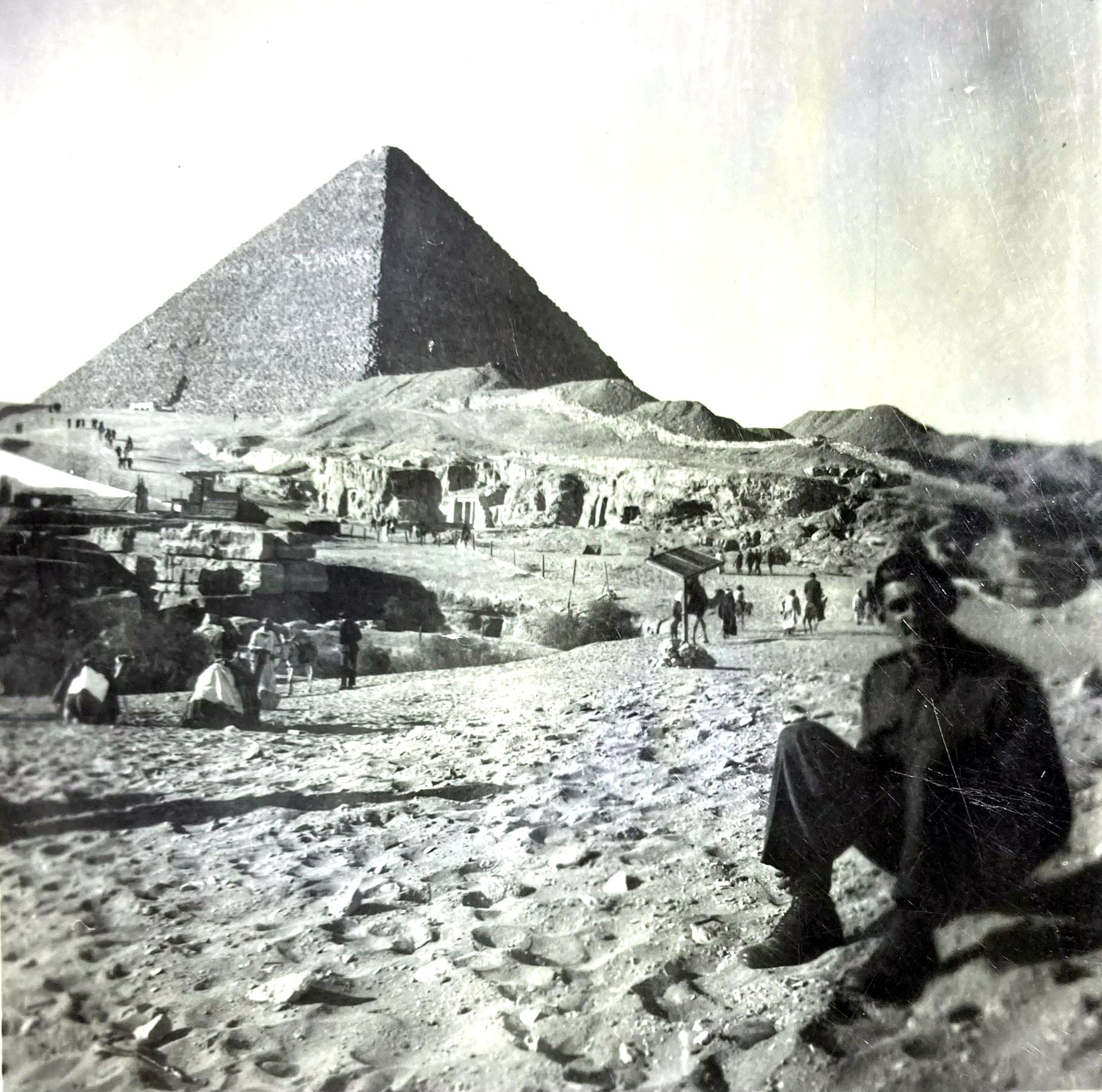 At the Pyramids